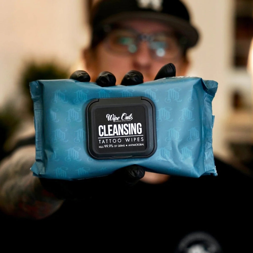 Wipe Outz Cleansing Tattoo Wipes — Pack of 40