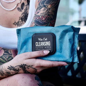 Wipe Outz Cleansing Tattoo Wipes — Pack of 40