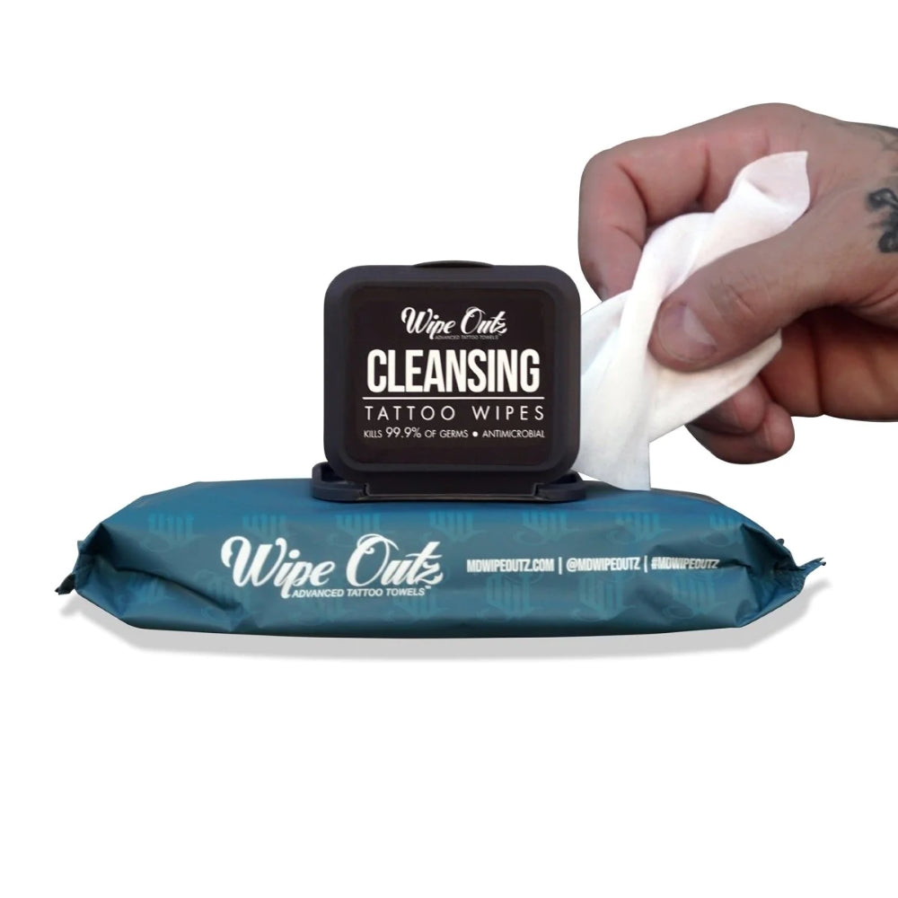 Wipe Outz Cleansing Tattoo Wipes — Pack of 40