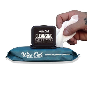 Wipe Outz Cleansing Tattoo Wipes — Pack of 40