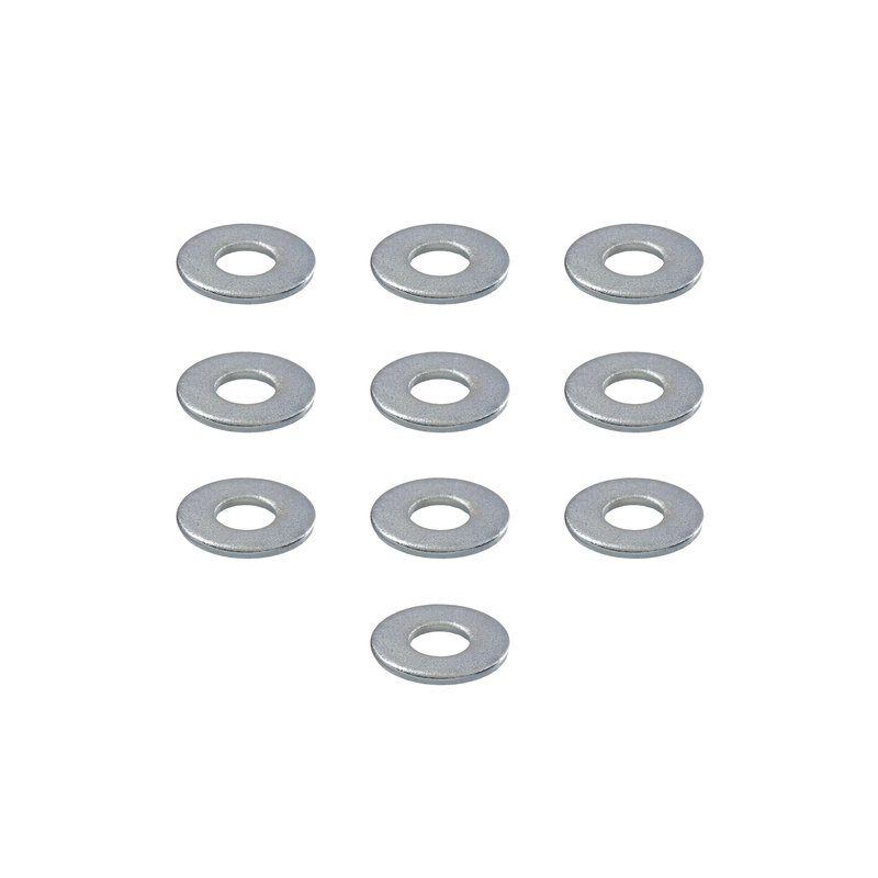 #8 Aluminum Washers - 10 Pack - Darklab Tattoo Supplies