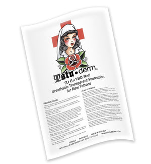 Tatu-Derm Roll - Tattoo Aftercare System for the Tattoo Artist