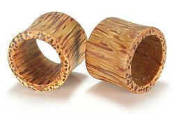 Coconut Wood Earlet — Price Per 1