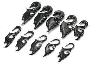 KUKNOS Wholesale Horn Hanger Organic Body Jewelry 12g - 1/2" - Price Per 1