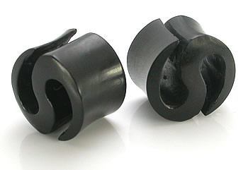 SUPERMAN S Horn Organic Ear Jewelry 0g - 1 1/4" - Price Per 1