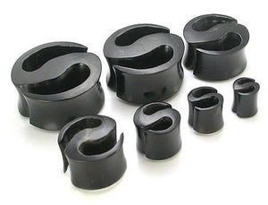 SUPERMAN S Horn Organic Ear Jewelry 0g - 1 1/4" - Price Per 1