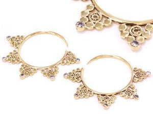 12g BRONZE BENTLER Style Earrings - Price Per 2