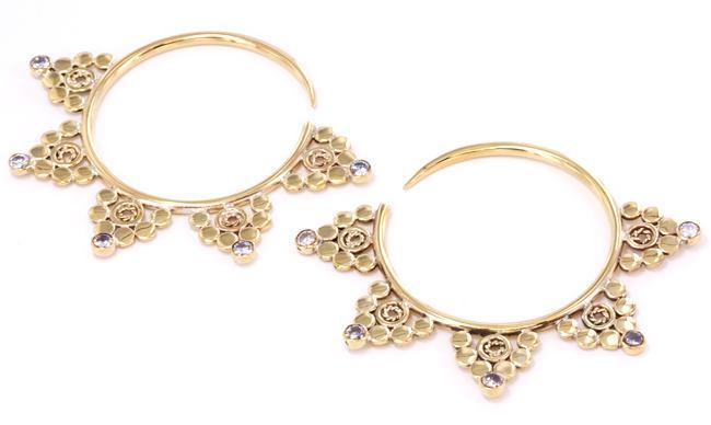 12g BRONZE BENTLER Style Earrings - Price Per 2