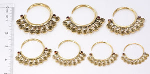 14g - 4g Bronze Indonesian EYOTA Hoop Earrings - Price Per 2