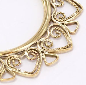 14g - 4g Bronze Indonesian OTA Hoop Earrings - Price Per 2