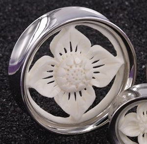 FLOWER Bone - SYNTHESIS PLUGS 18mm - 34mm - Price Per 1