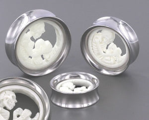 Skeleton Bone - SYNTHESIS PLUGS 18mm - 34mm - Price Per 1