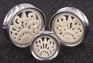 CROWN Bone - SYNTHESIS PLUGS 18mm - 34mm - Price Per 1