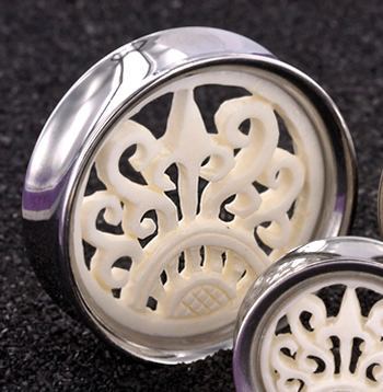 CROWN Bone - SYNTHESIS PLUGS 18mm - 34mm - Price Per 1