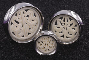 SYNTHESIS PLUGS Steel and Bone Meet - 18mm - 34mm - Price Per 1