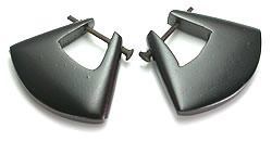 WOOD Cheaters # 107 - Stirrups Natural Body Jewelry - Price Per 2