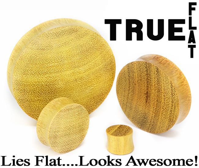 Jackfruit Wood Solid Plug - Price Per 1