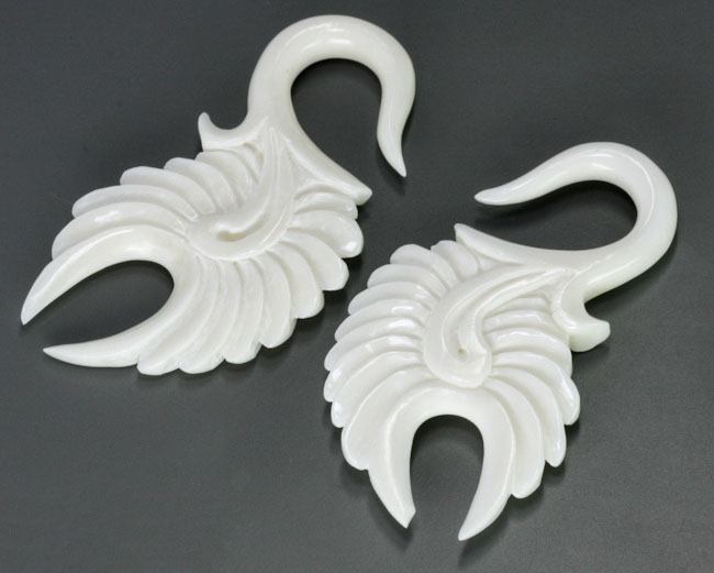 AJ's Favorite Bone Hanger Organic Body Jewelry - 1.5mm-8mm - Price Per 1