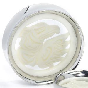 NATIVE American Bird Head SYNTHESIS PLUGS Steel and Bone Meet - 22mm - 34mm - Price Per 1