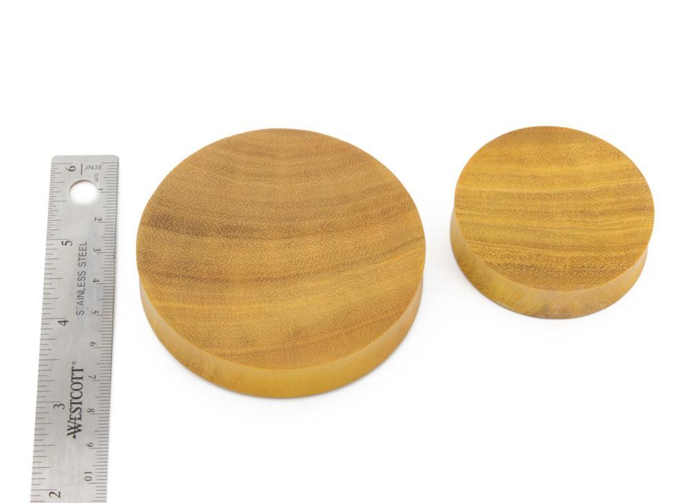 Jackfruit Wood Solid Plug - Price Per 1