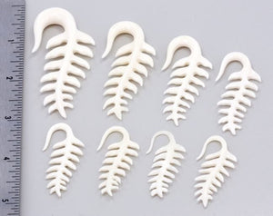 VERT "C" Bone Hanger Organic Body Jewelry - 2mm-8mm - Price Per 1