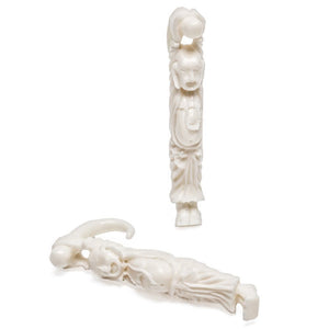 Hanging for Life Carved Bone Hanger - 1.5mm-8mm - Price Per 1