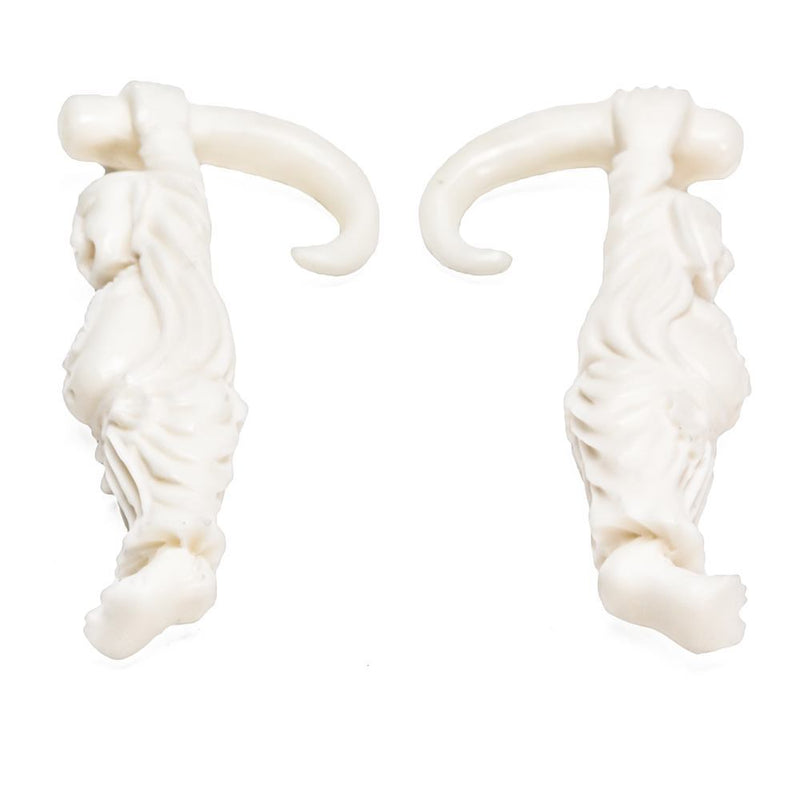 Hanging for Life Carved Bone Hanger - 1.5mm-8mm - Price Per 1