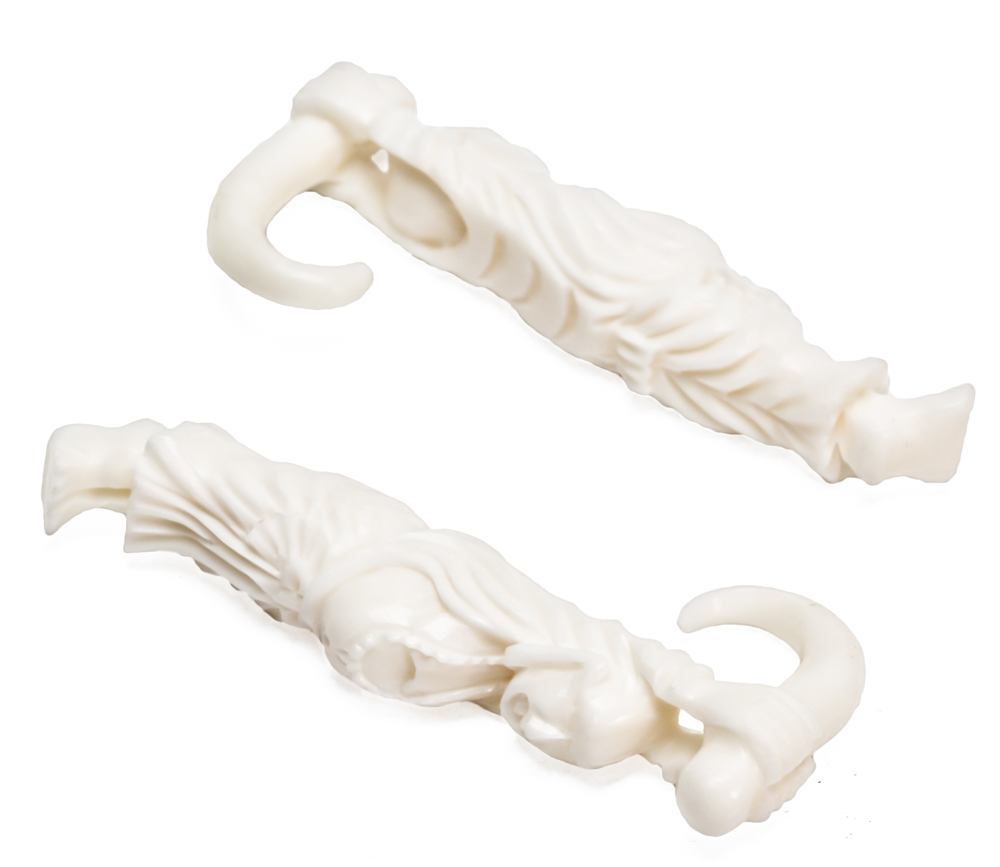 Hanging for Life Carved Bone Hanger - 1.5mm-8mm - Price Per 1