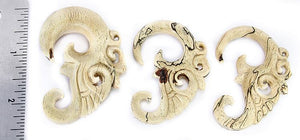 Tamarind Wood Hanger ANDION  - Natural Body Jewelry Price Per 1