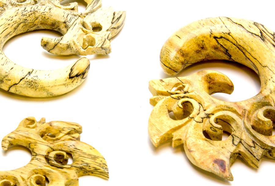 Tamarind Wood Hanger TANDION  - Natural Body Jewelry Price Per 1