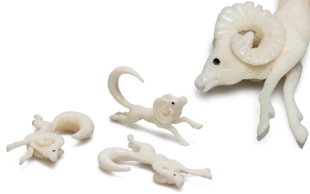 Prancing Ram Bone Hanger - Price Per 2