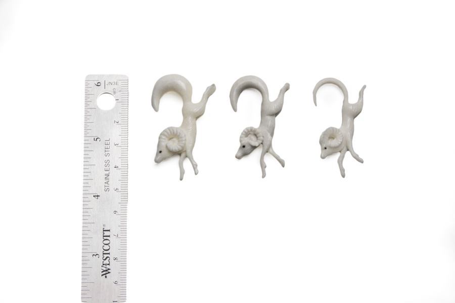 Prancing Ram Bone Hanger - Price Per 2