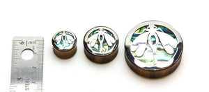 Dragonfly Negative Space Art Plugs - 12mm-34mm - Price Per 2