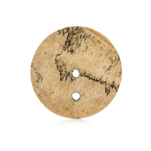 Double Flare Tamarind Wood Plug with Polished Bronze Double Hoops - Price Per 1