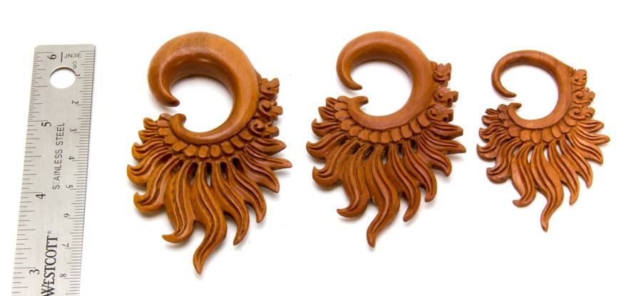 Mermaid Crown Saba Wood Hanger — Price Per 1