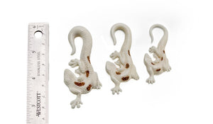 Lucky Lizard Natural Organic BONE Body Jewelry - Price Per 2