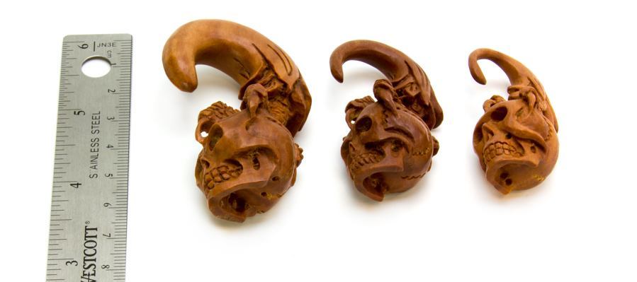 CLAW of DEATH Saba Wood Organic Hanger Price Per 1