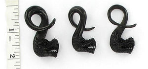 Dragons Head Boot Horn Hangers — Price Per 2