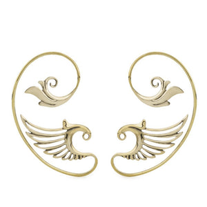 Polished Brass Seraph’s Wing Ear Wrap – Price Per 2