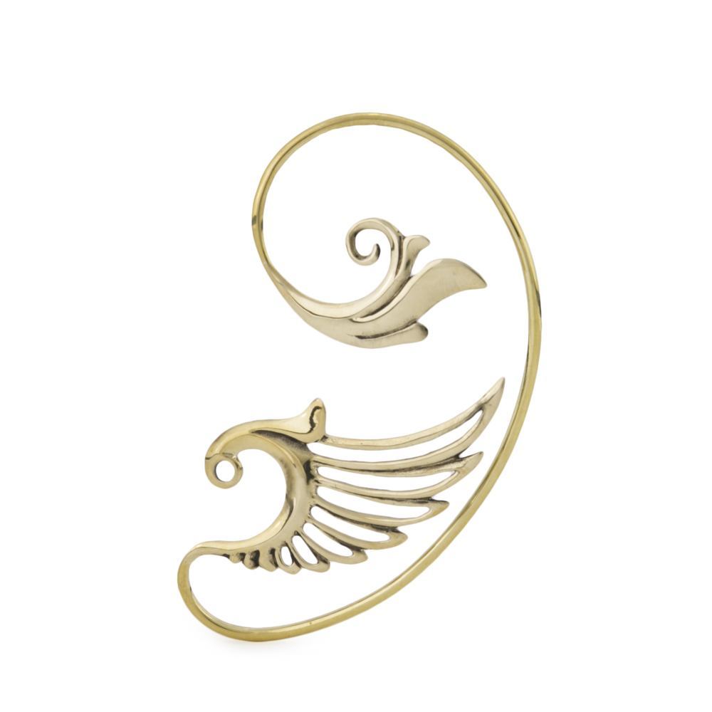 Polished Brass Seraph’s Wing Ear Wrap – Price Per 2