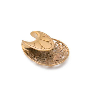 Brass Filigree Bib Saddle Hanger — Price Per 1