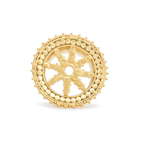 Radial Starshine Yellow Gold Plated Plug — Price Per 1