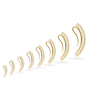 Indian Mehndi Curved Hanger — Price Per 1