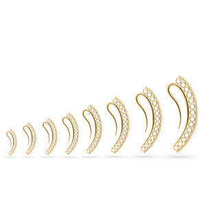 Indian Mehndi Curved Hanger — Price Per 1