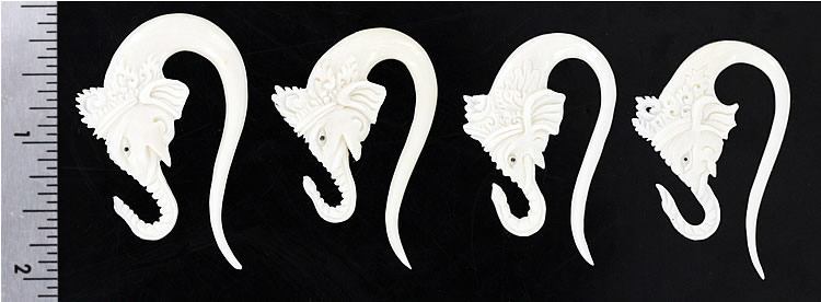 Bone Ganesha Hanger — Price Per 1
