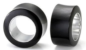 Horn Tunnel with Sterling Silver Interior Organic Plug 8mm-24mm - Price Per 1