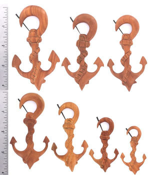 Saba Wood Anchor Hanger — Price Per 1