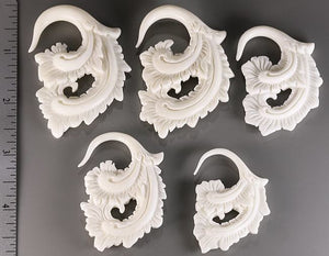 MAJESTIC Natural Bone Organic Body Jewelry 2mm - 6mm - Price Per 1