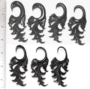 THE ESSENCE Wholesale Horn Hanger Organic Body Jewelry 12g - 00g - Price Per 1