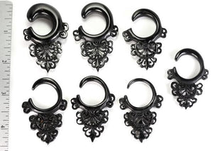 DOILY Wholesale Horn Hanger Organic Body Jewelry 12g - 00g - Price Per 1